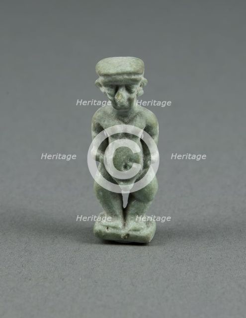 Amulet of Pataikos, Egypt, Third Intermediate Period, Dynasty 21-25 (1070-656 BCE). Creator: Unknown.