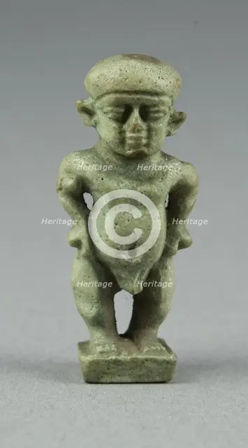Amulet of Pataikos, Egypt, Third Intermediate Period-Late Period, Dynasty 21-31 (about 1069-332 BCE) Creator: Unknown.