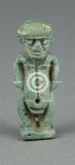 Amulet of Pataikos, Egypt, Third Intermediate Period-Late Period, Dynasty 25-31 (8th-4th century BCE Creator: Unknown.