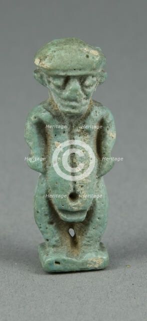 Amulet of Pataikos, Egypt, Third Intermediate Period-Late Period, Dynasty 25-31 (8th-4th century BCE Creator: Unknown.