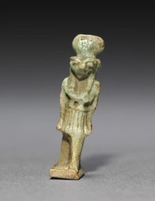 Amulet of Ra-Horakhty (?), 380-30 BC. Creator: Unknown