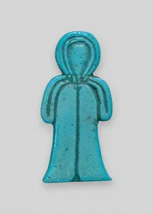 Amulet of Tyet (Isis Knot), Egypt, Late Period, Dynasty 26 (664-525 BCE). Creator: Unknown