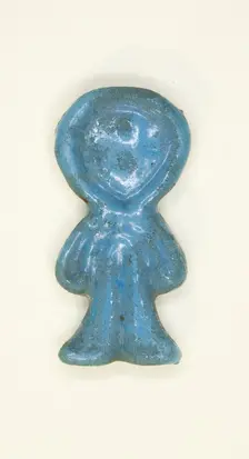 Amulet of Tyet (Isis Knot), Egypt, Late Period, Dynasty 26 (664-525 BCE). Creator: Unknown