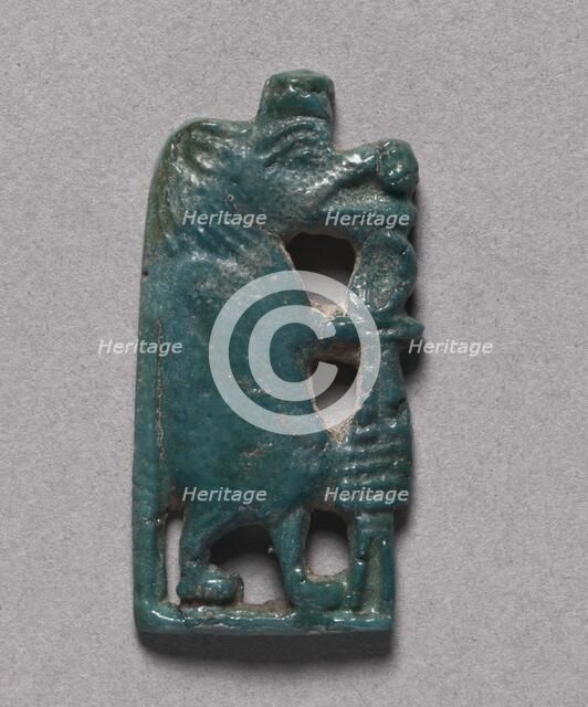Amulet of Taweret, 1540-1296 BC. Creator: Unknown.