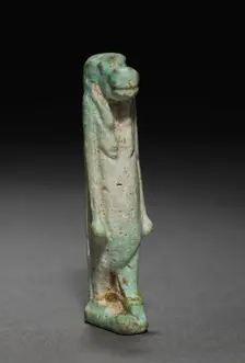 Amulet of Taweret, 305-30 BC. Creator: Unknown