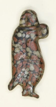 Amulet of Taweret, Egypt, New Kingdom, Dynasty 18, reign of Akhenaten (about 1352-1336 BCE). Creator: Unknown