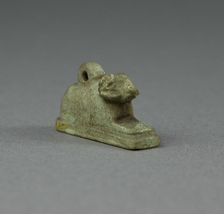 Amulet of the God Amon, Egypt, Third Intermediate Period, Dynasty 21-25 (1070-656 BCE). Creator: Unknown