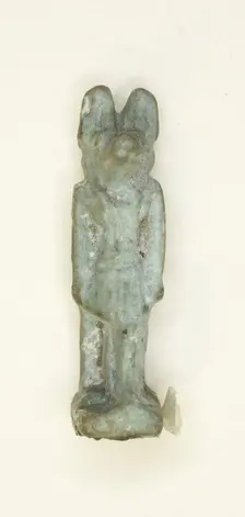 Amulet of the God Anubis, Egypt, Late Period, Dynasties 26-31 (664-332 BCE). Creator: Unknown