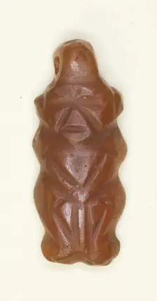 Amulet of the God Bes, Egypt, Middle Kingdom (about 1700 BCE). Creator: Unknown