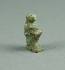 Amulet of the God Kebehsenuf (?), Egypt, Third Intermediate Period, Dynasty 21-25 (1070-656 BCE). Creator: Unknown