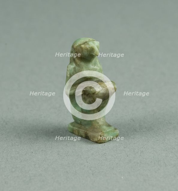 Amulet of the God Kebehsenuf (?), Egypt, Third Intermediate Period, Dynasty 21-25 (1070-656 BCE). Creator: Unknown.