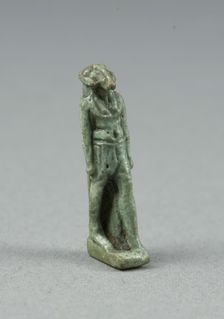 Amulet of the God Khnum, Egypt, Ptolemaic Period (332-30 BCE). Creator: Unknown