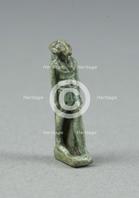 Amulet of the God Khnum, Egypt, Ptolemaic Period (332-30 BCE). Creator: Unknown.