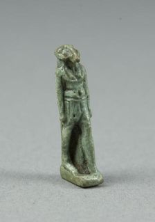 Amulet of the God Khnum, Egypt, Ptolemaic Period (332-30 BCE). Creator: Unknown
