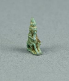 Amulet of the God Horus, Egypt, Late Period, Dynasty 25-30 (780-343 BCE). Creator: Unknown