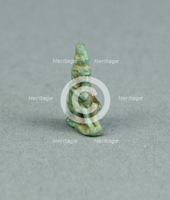 Amulet of the God Horus, Egypt, Late Period, Dynasty 25-30 (780-343 BCE). Creator: Unknown.