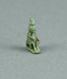 Amulet of the God Horus, Egypt, Late Period, Dynasty 25-30 (780-343 BCE). Creator: Unknown