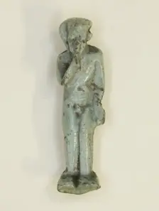 Amulet of the God Horus, Egypt, Third Intermediate Period, Dynasty 21-25 (1070-656 BCE). Creator: Unknown