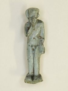 Amulet of the God Horus, Egypt, Third Intermediate Period, Dynasty 21-25 (1070-656 BCE). Creator: Unknown
