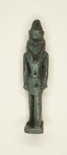Amulet of the God Horus, Egypt, Third Intermediate Period, Dynasty 21-25 (1070-656 BCE). Creator: Unknown