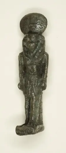 Amulet of the God Horus, Egypt, Third Intermediate Period, Dynasty 21-25 (1070-656 BCE). Creator: Unknown