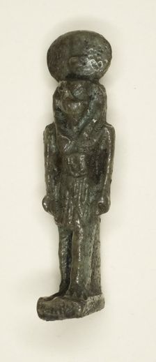 Amulet of the God Horus, Egypt, Third Intermediate Period, Dynasty 21-25 (1070-656 BCE). Creator: Unknown