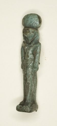 Amulet of the God Horus, Egypt, Third Intermediate Period, Dynasty 21-25 (1070-656 BCE). Creator: Unknown