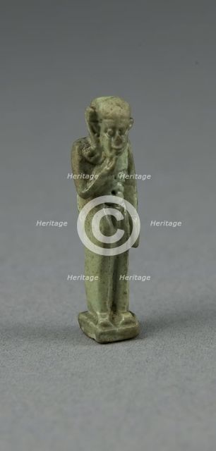 Amulet of the God Horus, Egypt, Third Intermediate Period, Dynasty 21-25 (1070-656 BCE). Creator: Unknown.