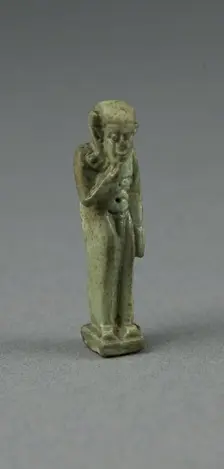 Amulet of the God Horus, Egypt, Third Intermediate Period, Dynasty 21-25 (1070-656 BCE). Creator: Unknown