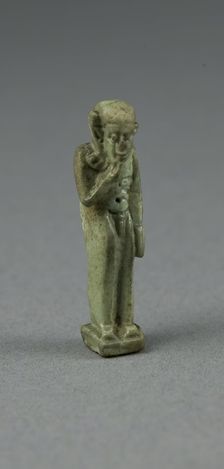 Amulet of the God Horus, Egypt, Third Intermediate Period, Dynasty 21-25 (1070-656 BCE). Creator: Unknown