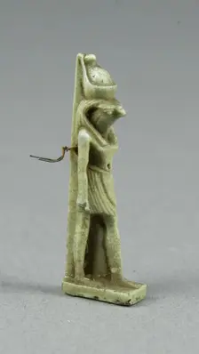 Amulet of the God Horus, Egypt, Third Intermediate Period-Late Period, Dynasty 21-31 (abt 1069... Creator: Unknown