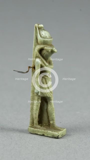 Amulet of the God Horus, Egypt, Third Intermediate Period-Late Period, Dynasty 21-31 (abt 1069... Creator: Unknown.