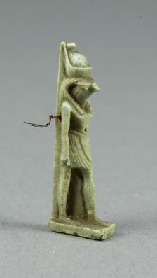 Amulet of the God Horus, Egypt, Third Intermediate Period-Late Period, Dynasty 21-31 (abt 1069... Creator: Unknown