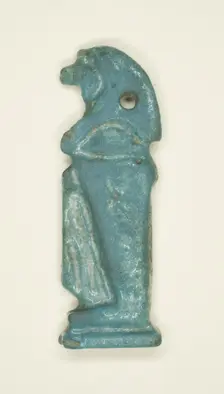 Amulet of the God Hapy (one of the four Sons of Horus), Egypt, Third Intermediate Period... Creator: Unknown
