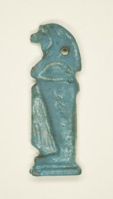 Amulet of the God Hapy (one of the four Sons of Horus), Egypt, Third Intermediate Period... Creator: Unknown