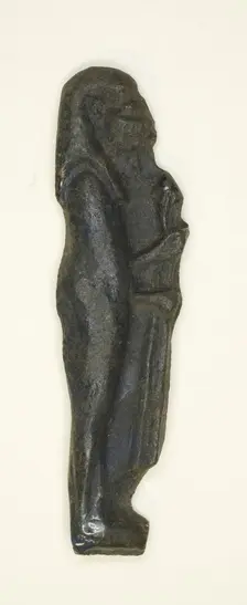 Amulet of the God Imsety (one of the four Sons of Horus), Egypt, Late Period, Dynasty 25-30... Creator: Unknown