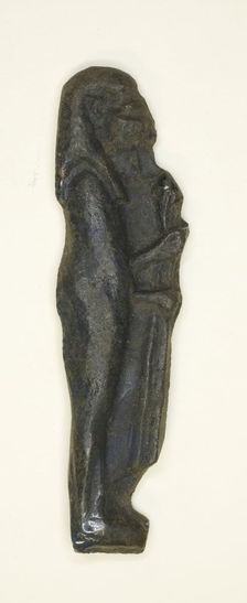 Amulet of the God Imsety (one of the four Sons of Horus), Egypt, Late Period, Dynasty 25-30... Creator: Unknown
