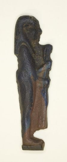 Amulet of the God Imsety (one of the four Sons of Horus), Egypt, Late Period, Dynasty 25-30... Creator: Unknown
