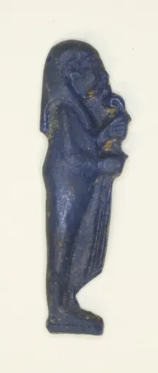 Amulet of the God Imsety (one of the four Sons of Horus), Egypt, Late Period-Ptolemaic Period... Creator: Unknown