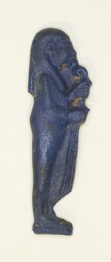 Amulet of the God Imsety (one of the four Sons of Horus), Egypt, Late Period-Ptolemaic Period... Creator: Unknown