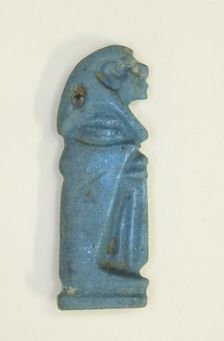 Amulet of the God Imsety (one of the four Sons of Horus), Egypt, Third Intermediate Period... Creator: Unknown