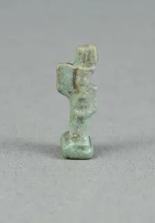 Amulet of the God Min or Amun-Min, Egypt, Third Intermediate-Late Period (about 1070-332 BCE). Creator: Unknown