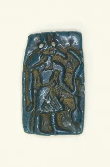 Amulet of the God Seth, Egypt, Third Intermediate Period, Dynasties 21-25 (about 1069-664 BCE). Creator: Unknown