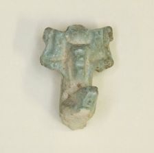Amulet of the God Shu, Egypt, Third Intermediate Period, Dynasty 21-25 (1070-656 BCE). Creator: Unknown