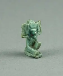 Amulet of the God Shu, Egypt, Third Intermediate Period, Dynasty 21-25 (1070-656 BCE). Creator: Unknown