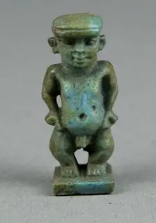 Amulet of the God Pataikos, Egypt, Late Period, Dynasties 26-31 (664-332 BCE). Creator: Unknown