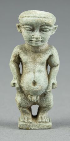 Amulet of the God Pataikos, Egypt, Third Intermediate Period, Dynasty 21-25 (1070-656 BCE). Creator: Unknown