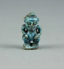 Amulet of the God Pataikos, Egypt, Third Intermediate Period-Late Period, Dynasties 25-31 (abt 747-. Creator: Unknown