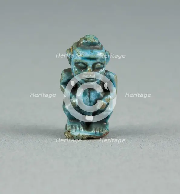 Amulet of the God Pataikos, Egypt, Third Intermediate Period-Late Period, Dynasties 25-31 (abt 747-. Creator: Unknown.