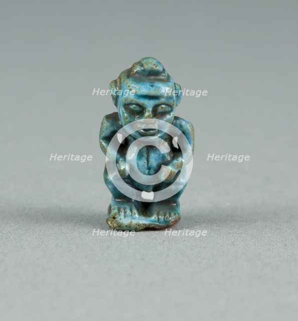 Amulet of the God Pataikos, Egypt, Third Intermediate Period-Late Period, Dynasties 25-31 (abt 747-. Creator: Unknown.